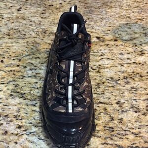 Men's Black and Brown Sneakers